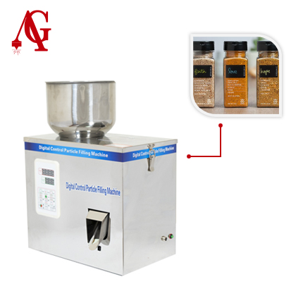 دستگاه پرکن پودر 1-100 گرم با کاپ تخلیه استیل