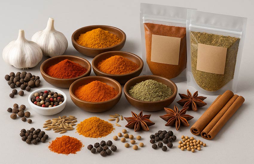 طرح توجیهی تولید و بسته‌بندی ادویه‌های ترکیبی ایرانی و فرنگی
